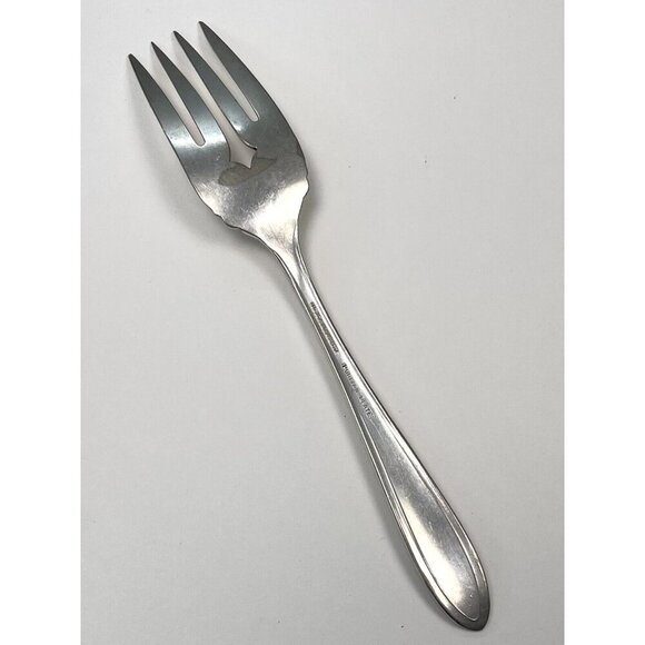 ONEIDA 6.25" Puritan Plate St Regis Silverplate SALAD FORK Flatware *READ* - Picture 3 of 4